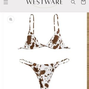 YeeHaw! Cow Print Bikini!!